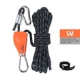 thumbnail image 2 of Pinza de cuerda Clip de cuerda ajustable para tienda de campaña, 4 metros/5 metros, gancho reforzado HIKEMAN Pinza de cuerda, 2 of 7