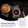 thumbnail image 3 of FESTFENDS Diy Plastic Cylinder Candle Mold Hollow For Scented Candles For Beginners Present Making Create Beautiful, 3 of 8