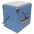thumbnail image 6 of Leigh Country "Life Is Good" Metal 14 Qt Outdoor Cooler - Blue Jake Fishing, 6 of 7