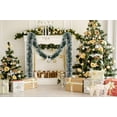 thumbnail image 3 of LQQBOX 50 Ft Christmas Tinsel Garland,Blackish Green Frost Tip Metallic Garland for Christmas Tree Xmas Party Decorations, 3 of 7