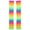Assorted Color 1, variant on Gymnture Rainbow Leg Warmers for Women - Knit Long Socks for Party, Sports & Yoga