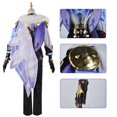 thumbnail image 4 of Juego Genshin Impact Kaeya disfraz de Cosplay, Parche de ojo, pendientes, mondstein uniforme de combate de caballeros, actividad, fiesta, juego de rol, ropa, 4 of 4