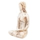 thumbnail image 1 of Yoga Woman Statue Resin Craft Blessing Office 3.3×2.2×1.4in 1Pack, 1 of 4