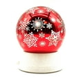 thumbnail image 5 of Raz Imports Dogs Of Christmas 5.75" Snowflake Lighted Globe, 5 of 6