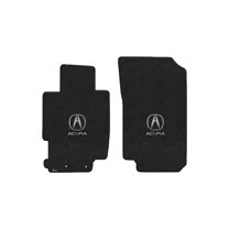 Lloyd Mats LogoMat Custom-Fit 2PC Carpet Floor Mats for 2004-2008 Acura TL, Charcoal