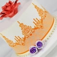 thumbnail image 3 of WHEANG Cake Fondant Flower Lace Sugar Wedding Floral Silicone Texture Mat Embossing Kitchen，Dining Bar, 3 of 9
