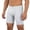 White, variant on EYNMVR Soft Casual Boxer Briefs for Men 5" - Double Lined Underwear Moisture Wicking Breathable