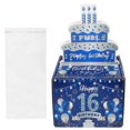 thumbnail image 2 of 1 Set Birthday Money Box for Cash Pull Out Money Gift Box Birthday Party Supply, 2 of 4