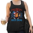 thumbnail image 2 of Men’s Fit Women Size Down – Funny 4th of July Tank Top – “It’s a Bad Day to Be a Hot Dog” – Retro BBQ Graphic Shirt – Independence Day USA Party Tee, 2 of 6