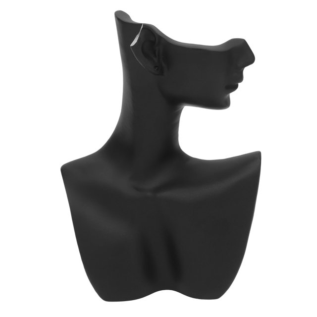 Earrings Mannequin Stand, Jewelry Display Bust Elegant Exquisite Portable Resin For Store