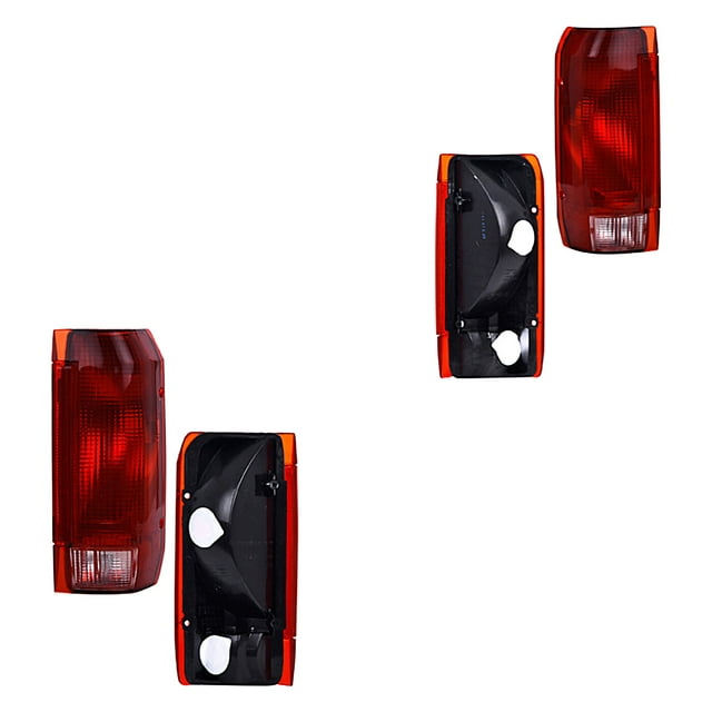 Par de Calaveras DEPO F-250 1992 A 1996 Izquierdo 301222248528218 Derecho 301222247528217