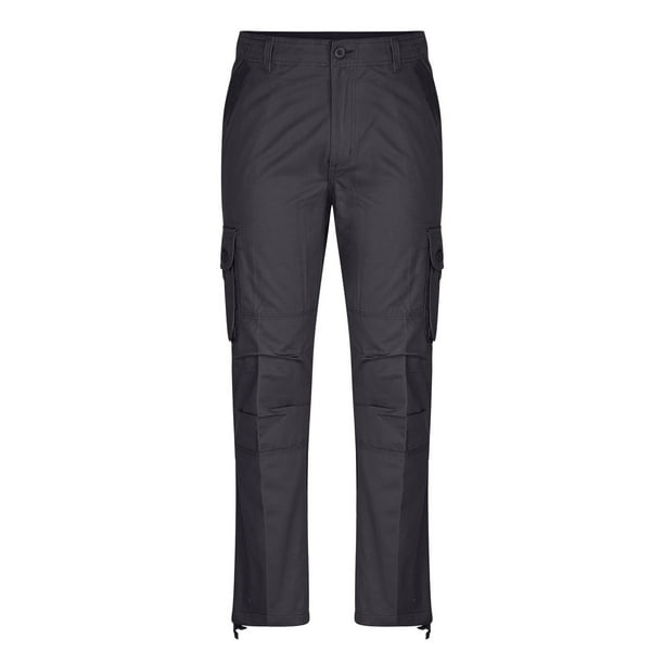 Pantalones largos para hombre, bolsillos laterales, pies pequeños, ajustados, largos, para hombre