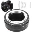 thumbnail image 1 of Lens Adapter Ring, Aluminum Alloy Lens Mounting Adapter Close Combination Convenient To Remove Anodic Oxidation  for  E Mount Cameras, 1 of 7