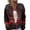 Navy, variant on Women's Fashion Christmas Printed Long Sleeve Knitted Cardigan Button Down Jacket for Holiday Casual Wear and Women's Outerwear with Festive Design,Deep Red,4XL