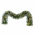 thumbnail image 4 of Christopher Knight Home 3-Piece Christmas Set, 2 Pre-Lit 4ft Entrance Trees and Matching Wreath, White Green, 4 of 13