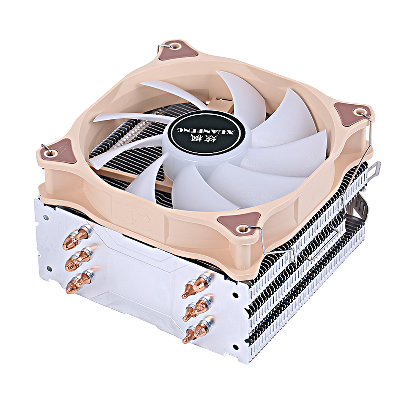 Computer CPU Processor Cooling 120mm Fan 6 Heat Pipe Cooler Suitable For Installing LGA775 115x1200 1700 1356 1366 AMD i3 i5 i7