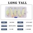 thumbnail image 1 of 5 unids/set Señuelos de Pesca Crankbait Minnow cebo luminoso hundimiento lápiz Swimbait, 1 of 8