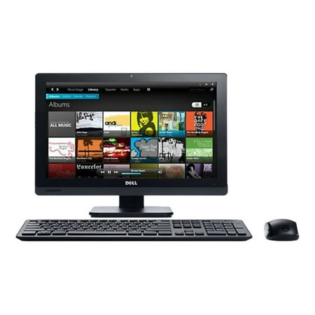 Dell Inspiron One 20" All-In-One Computer, Intel Pentium G620T, 4GB RAM, 500GB HD, DVD Writer, Windows 7 Home Premium, Black
