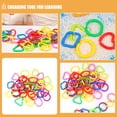 thumbnail image 2 of Miangastore 500G Baby Rings Link Toys Connecting Ring Hanging Stroller Clip On Early Learning Toy Car Carrier Seat Crib Playmat Accessory Set For Infant Newborn Boy Girl, 2 of 8