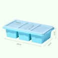 thumbnail image 6 of HEVIRGO Silicone Freezer Tray with Lid 3-Compartment Silicone Freezer Mold for Soups Sauces BPA-Free Ice Cube Maker, 6 of 8