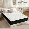thumbnail image 3 of DalisTairy 10 inch Queen Mattress,Hybrid Mattresses Medium Firm in a Box, 3 of 7