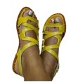 thumbnail image 4 of Sandalias planas de gran tamaño para mujer, cómodas, transpirables, informales, para playa, verano, 4 of 4