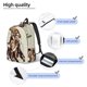 thumbnail image 3 of Fotbe Vintage Cowboy Riding Horse Mochila de Lona con Estampado, Mochila Duradera, Mochila Versátil de Alta Calidad, Mochila Compacta Vintage-Medium, 3 of 5