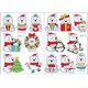 thumbnail image 1 of Pegatinas de pintura de diamante 5D de Navidad para niños, pegatinas de manualidades para el hogar con mosaico de taladro DIY, BT041, 1 of 3