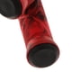thumbnail image 4 of Puños de manillar de 170 mm con cubierta de goma y tapón para manillar, accesorios para bicicletas 1 negro rojo, 4 of 9