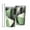 Green and Beige, variant on Blue Pioneer Flower and Bird 10oz Tumblers Stainless Steel Tumbler with Lid and Straw,Vacuum Insulated Double Wall Travel Tumbler Cups with Cleaning Brush for Coffee, Tea
