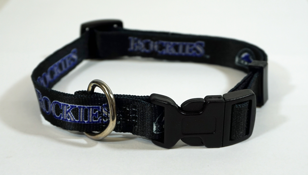 colorado rockies dog collar