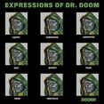 thumbnail image 2 of Men's Marvel: Fantastic Four Expressions of Dr. Doom  Graphic T-Shirt, 2 of 5