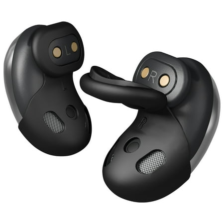 (2 Pairs) Orzero Compatible for Samsung Galaxy Buds Live Ear Tips Earbuds Cover (Upgraded), Non-Slip Anti-Drop Sound Leakproof Earbuds Cover, Black