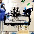 thumbnail image 4 of Etiqueta engomada de la ventana de la etiqueta engomada de Halloween de la familia personalizada del regalo de la decoración de la fiesta de Halloween JAMW Sencillez, 4 of 5