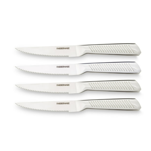 Farberware Professional 4piece Textured Stainless Steel Steak