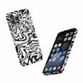 thumbnail image 5 of Black White Waves Case for iPhone 11 Pro,Aesthetic Art Design Full Cover Protective Case, 5 of 5