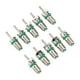 thumbnail image 2 of Kit de 10 válvulas de aire acondicionado, kit de válvulas automotrices premium, fácil de instalar Verde, 2 of 8