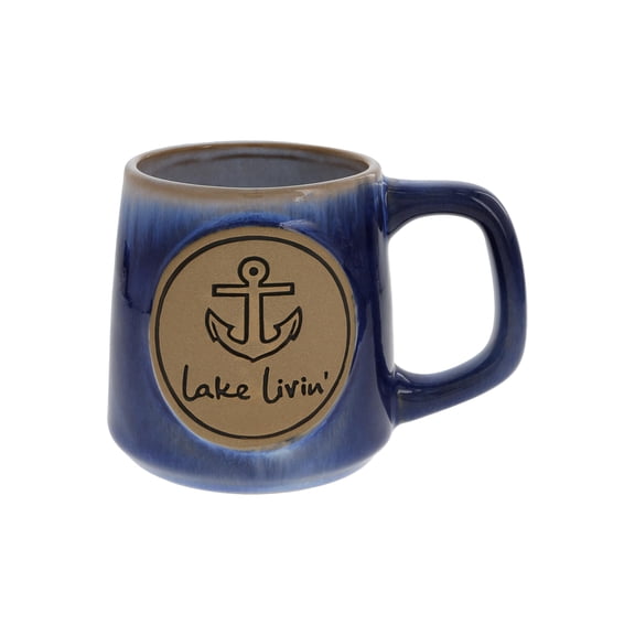 Pavilion Gift Company - Lake Livin' - 15 oz Mug
