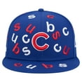 thumbnail image 2 of Men's New Era Royal Chicago Cubs Team Confetti 59FIFTY Fitted Hat, 2 of 5