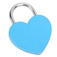 thumbnail image 3 of Heart Lock Metal Exquisite Padlock with Key, Small Size Mini Heart Shape Padlock Key Padlock Heart Padlock for Diary, Jewelry Box, Luggage, 3 of 7
