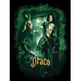 thumbnail image 2 of Men's Harry Potter Chamber Of Secrets Draco Portrait  Graphic Tee Black 2X Large, 2 of 5