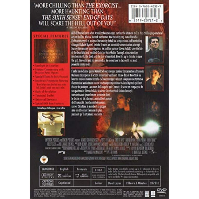 Universal Studios End of Days Horror Movie (DVD), Starring Universal Studios End of Days Horror Movie (DVD), Starring