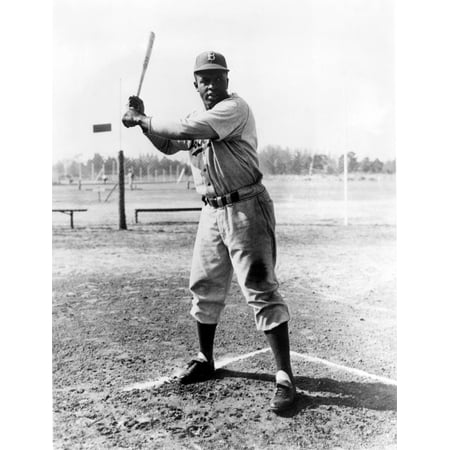 Jackie Robinson (1919-1972) Njohn Roosevelt Robinson Known As Jackie American Baseball Player Photographed While A Member Of The Brooklyn Dodgers The Team For Which He Played From 1947 To 1956 (Jackie Robinson Best Known For)