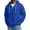 AN14_Blue, variant on Hoodies For Men Fall Winter Cargo Hooded Sweatshirt Casual Workout Athletic Jacket with Pockets Wine 2XL