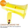 thumbnail image 3 of 20W Wireless Megaphone with Siren, 240s Recording & Strap for IndoorOutdoor Use, 3 of 8
