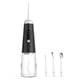 thumbnail image 2 of Seitruly Irrigador de inalámbrico Pantalla digital giratoria 350ml Flosser de agua Herramienta de limpieza de de viaje cuidado de los oídos Negro, 2 of 6