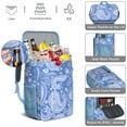 thumbnail image 3 of Ethnic Insulated Cooler Backpack - Colorful Decorative Design 20L Leakproof Picnic Backpack for Families, Workers & Students, Multi-Pocket, 3 of 4