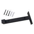 thumbnail image 1 of WEUVEB 1Pack Load Bearing Holder Modern Shelf Support Bracket Black For Bookshelf, 1 of 8