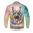 thumbnail image 2 of Happy Easter German Shepherd with Bunny Ear Headband and Flowers All Over Print 3D Baseball Jacket Alsatian Dog Lover Gifts Bomber Jacket Softball - 13001, 2 of 6