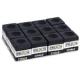 thumbnail image 1 of Craie pour Queue de Piscine, Noire - Lot de 12, 1 of 1